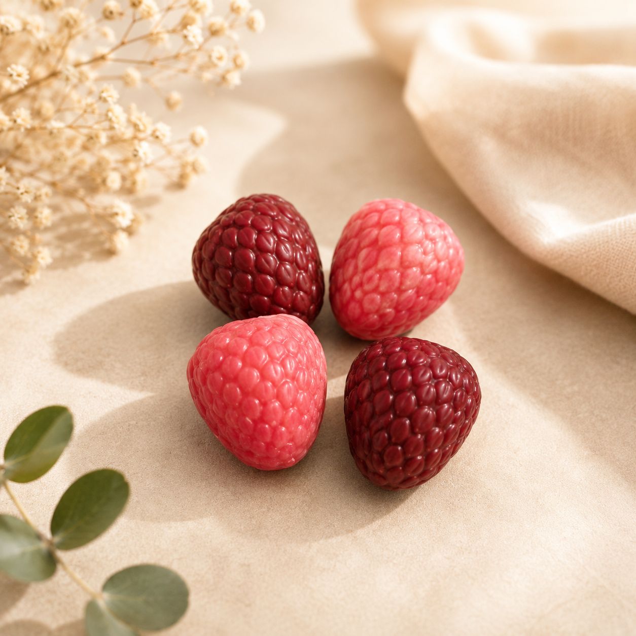 Chocolade Framboosjes - 125gr