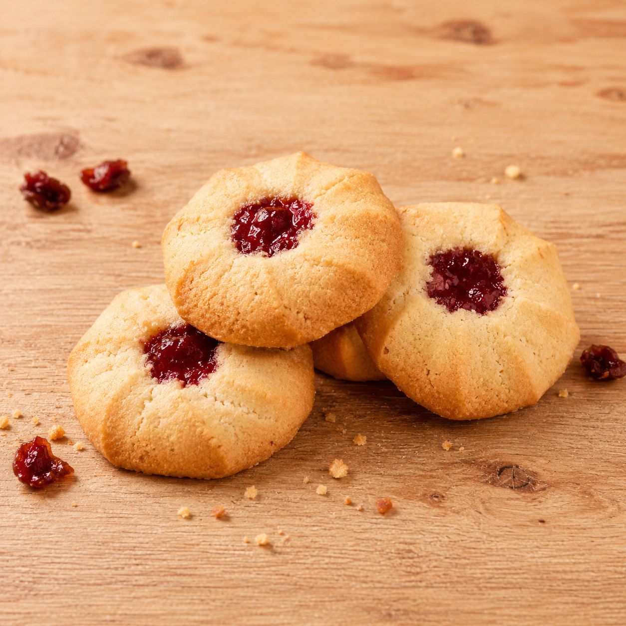 Boterkoekje met Framboos - 100gr