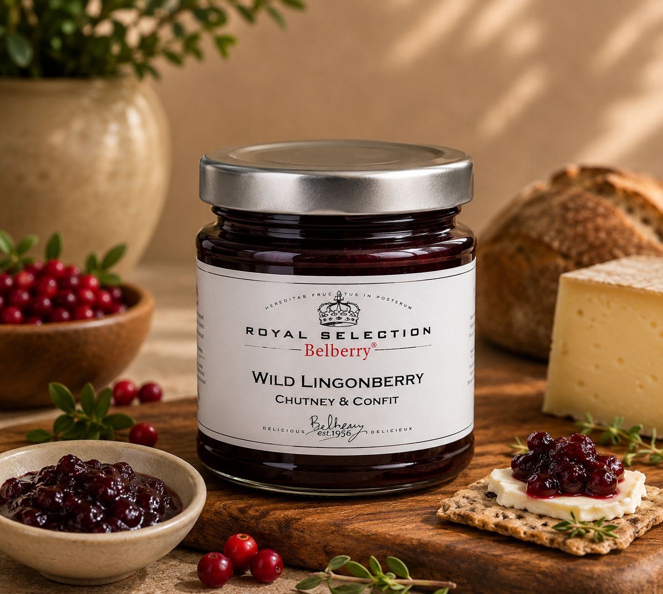Wilde Veenbessen Konfijt - 180gr