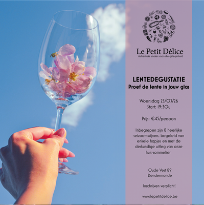 Lentedegustatie - 25/03/2026