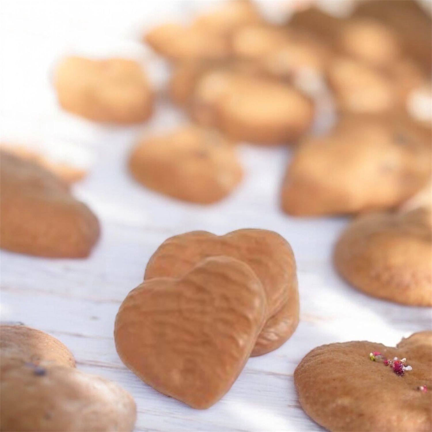 Hartjes in Melkchocolade - 100gr