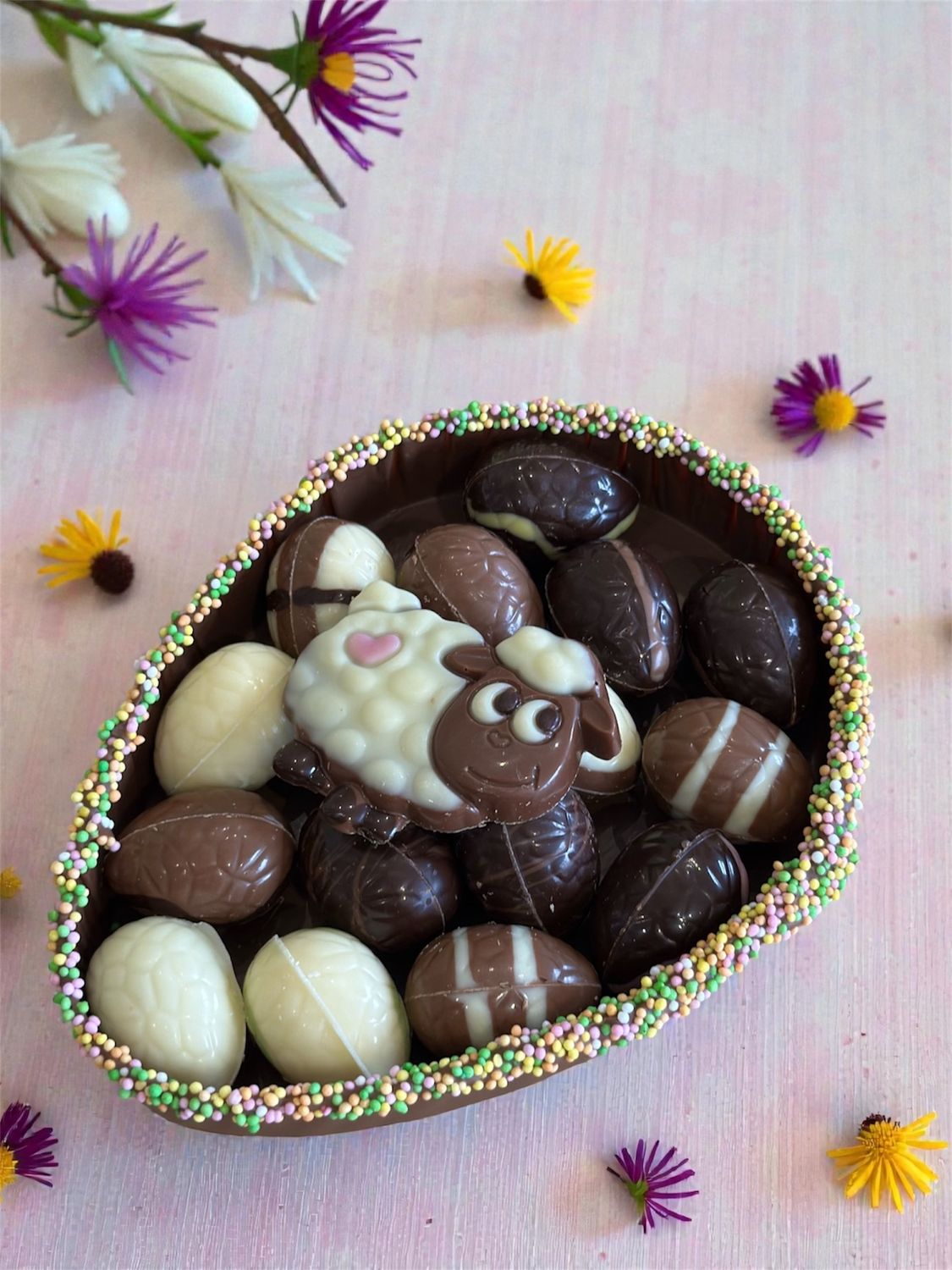 Cuvet met Paaseitjes - 200gr