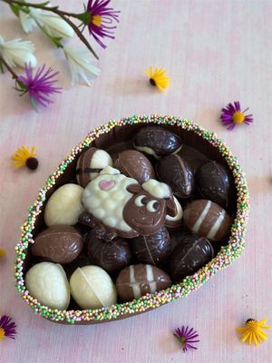 Cuvet met Paaseitjes - 200gr