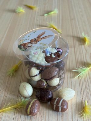 Cellofaanbuisje met Paasspecialiteiten - 150gr