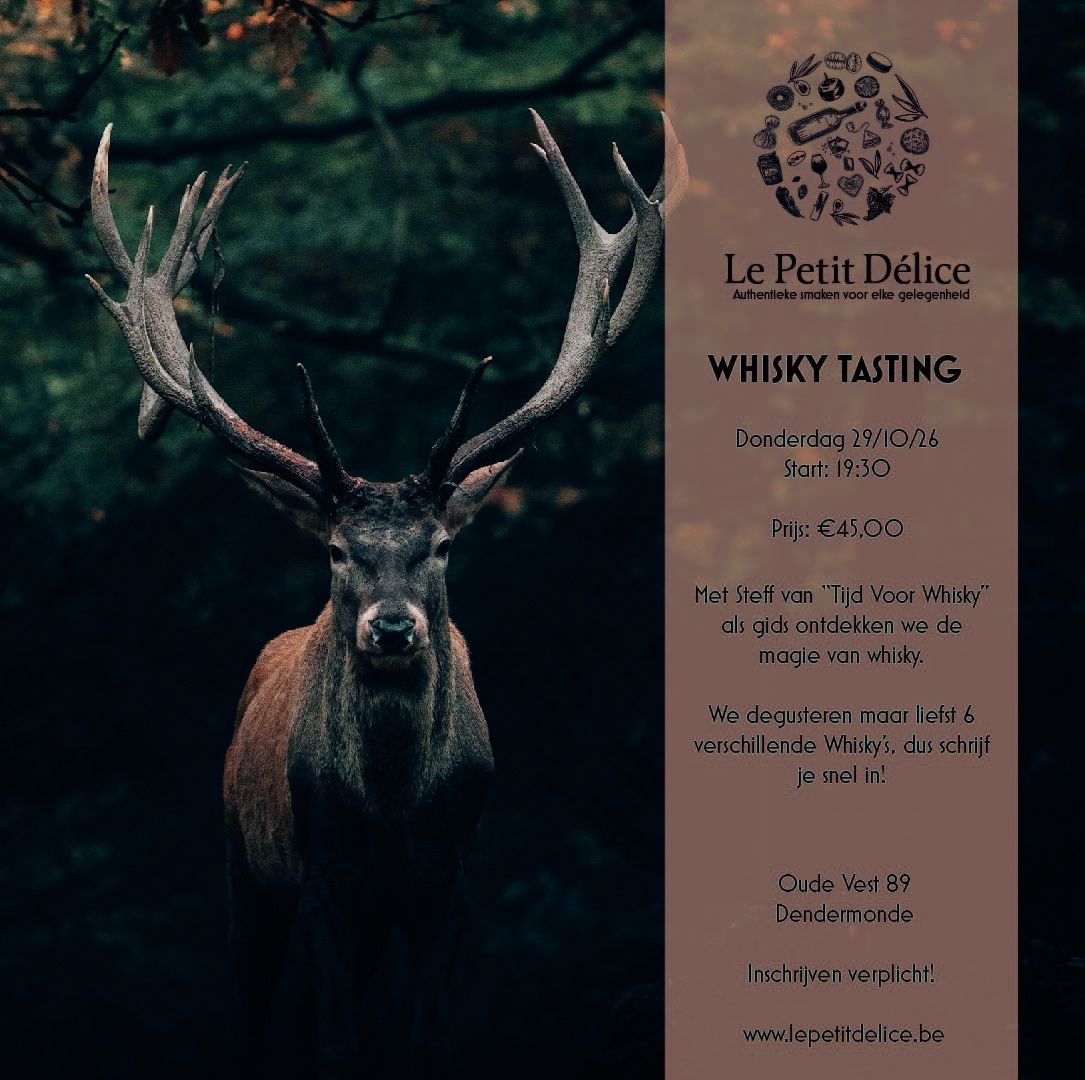 Whisky Tasting - 29/10/2026