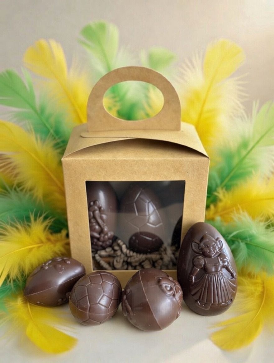 Doosje Paaseieren Puur - 6stks