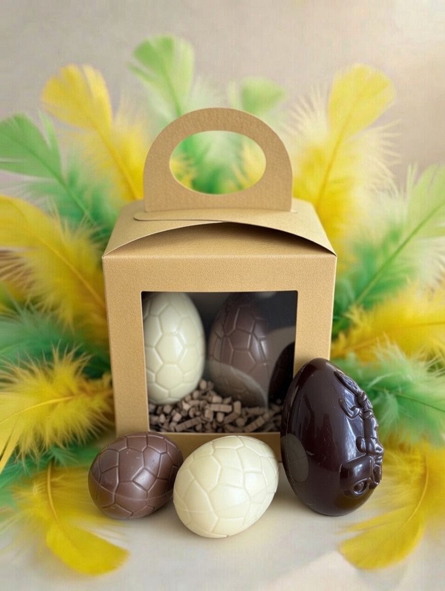 Doosje Paaseieren Gemengd - 6stks