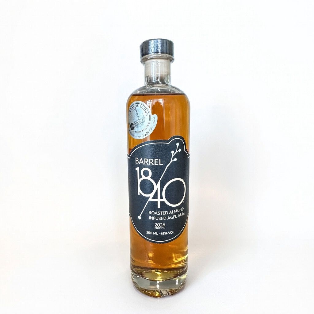 Barrel 1840 Roasted Almond Infused Aged Rum - 50cl