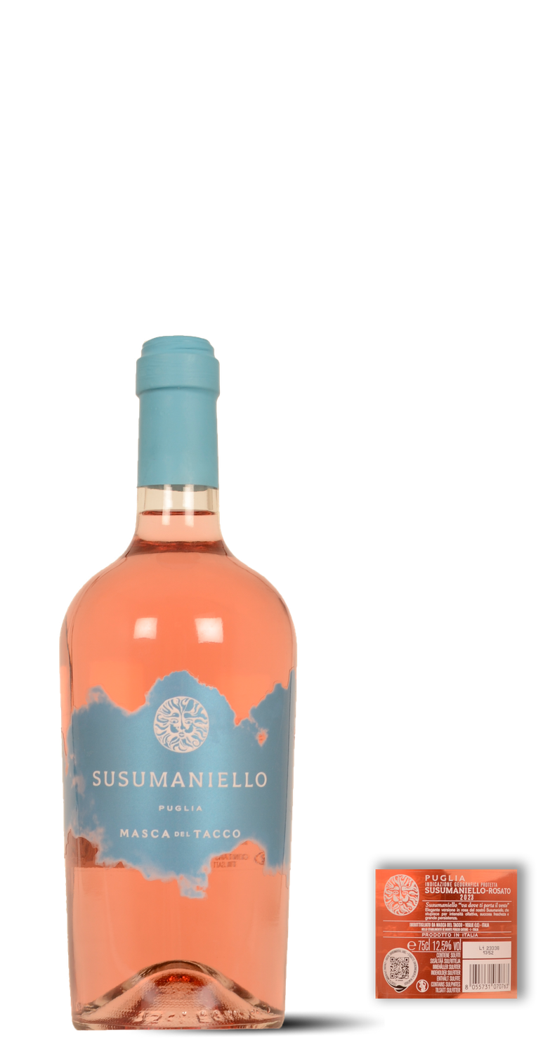 Masca del Tacco Susumaniello Rosato - Italië - 75cl