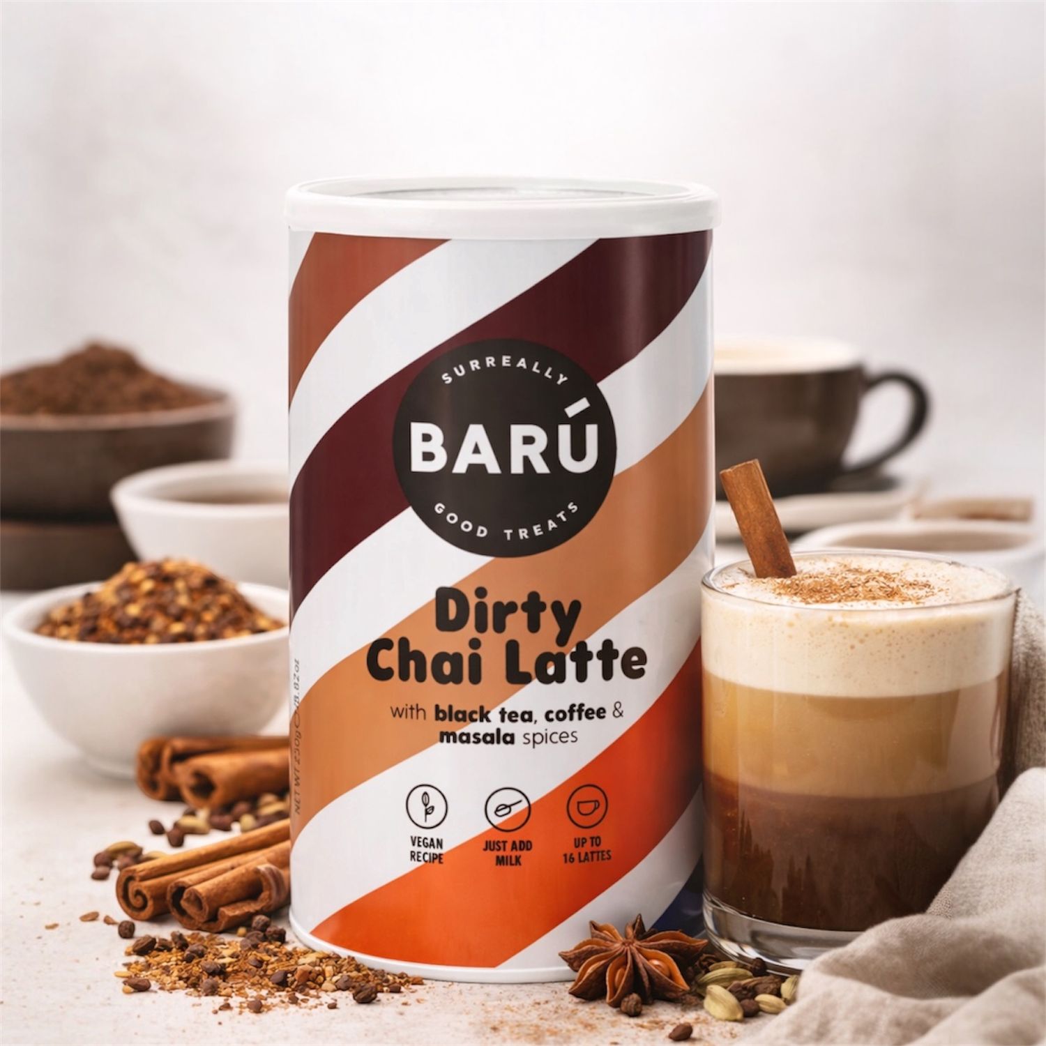 Barú Dirty Chai Latte - 250gr