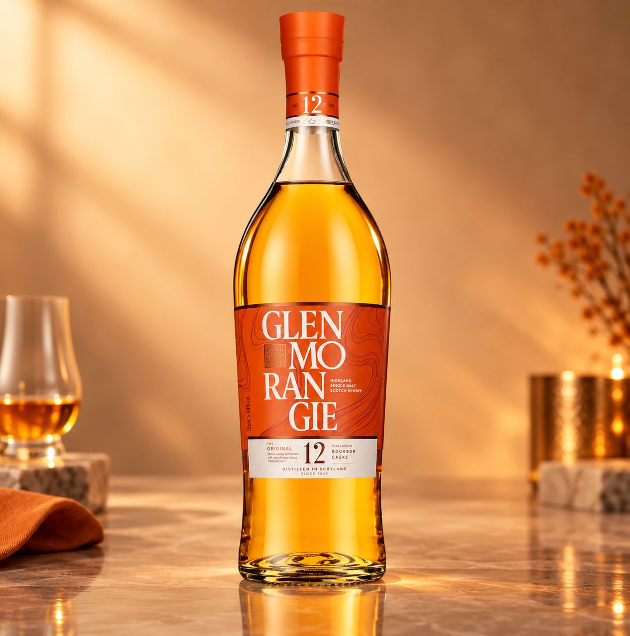 Glenmorangie The Original 12 Jaar Bourbon Cask - 70cl