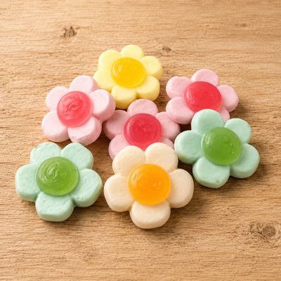 Gommetjes Bloemen - 150gr