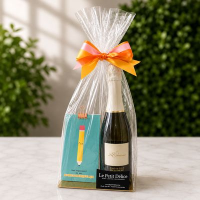 Setje Prosecco 37,5cl + Bedanksnoepje