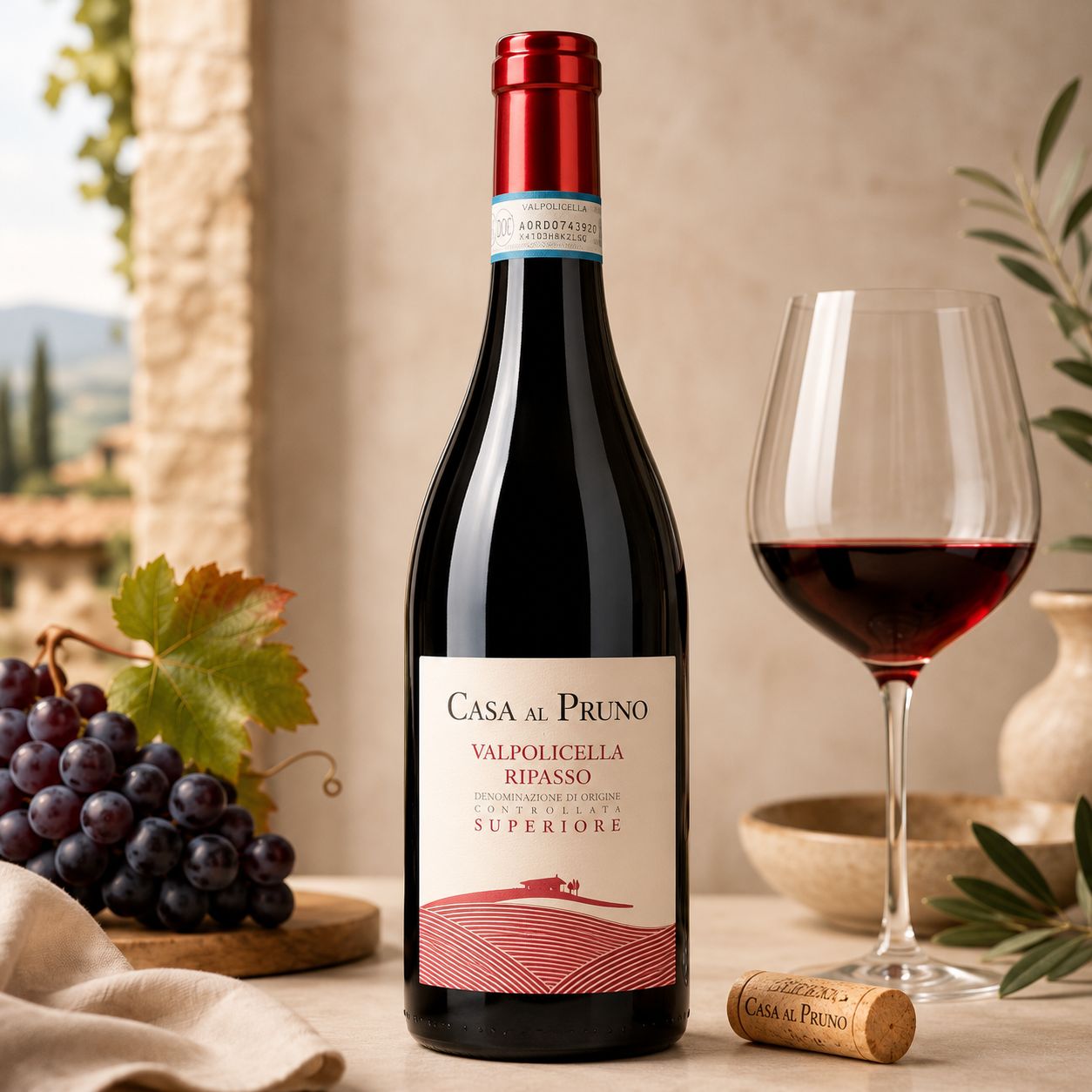 Casa Al Pruno Valpolicella Ripasso Superiore - Italië - 75cl