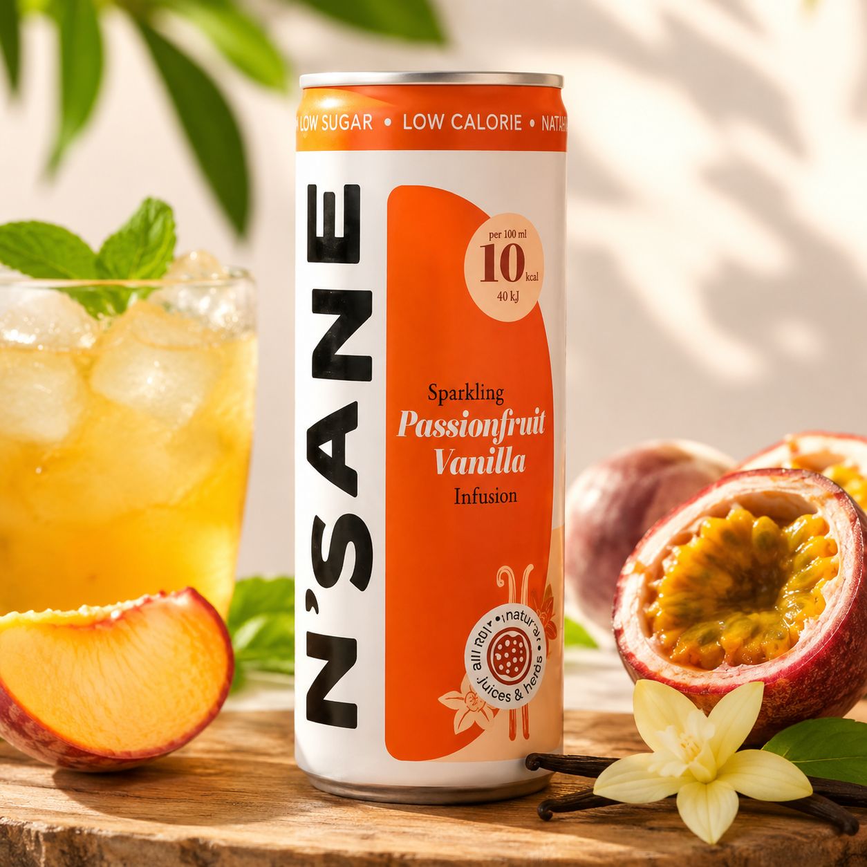 N'Sane Passievrucht &amp; Vanille - 25cl