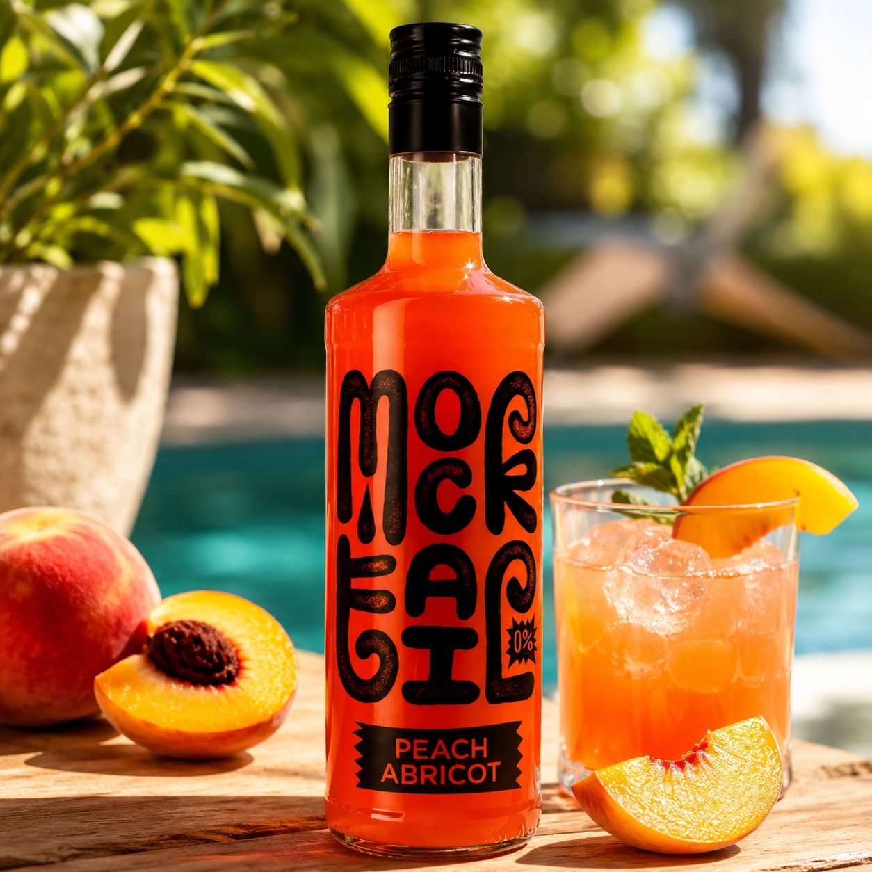 Mocktail Peach &amp; Abricot - 70cl