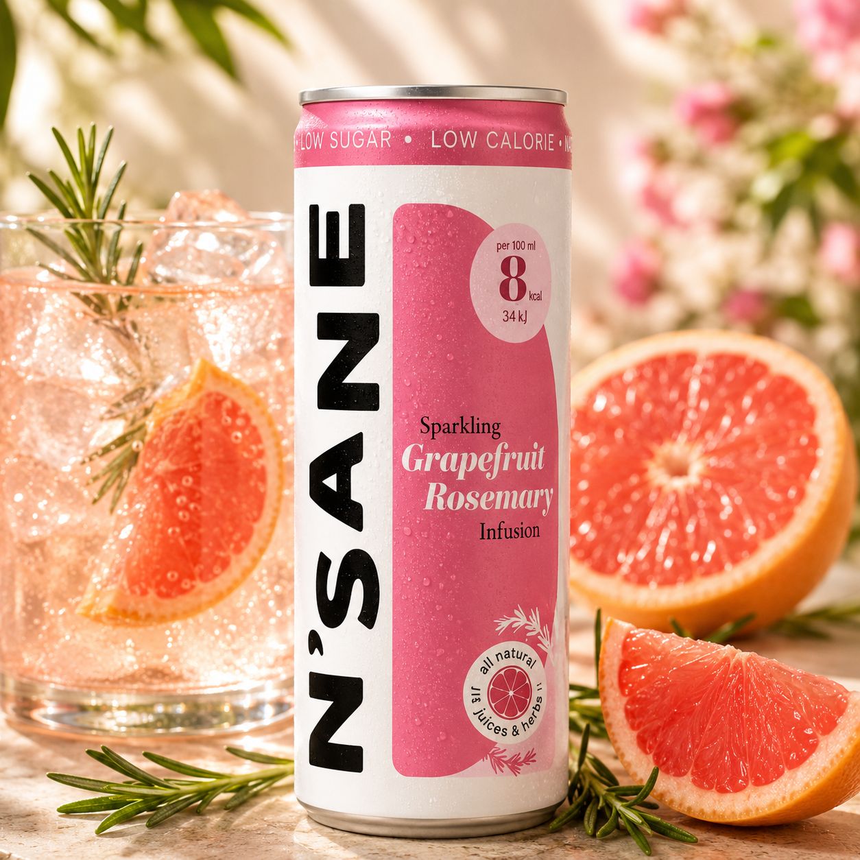 N'Sane Pompelmoes &amp; Rozemarijn - 25cl