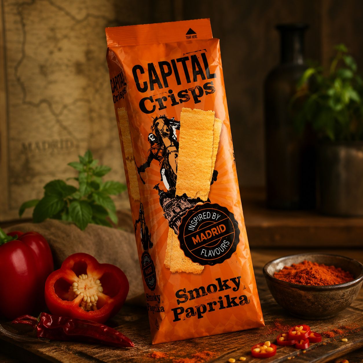 Chips Gerookte Paprika - 75gr