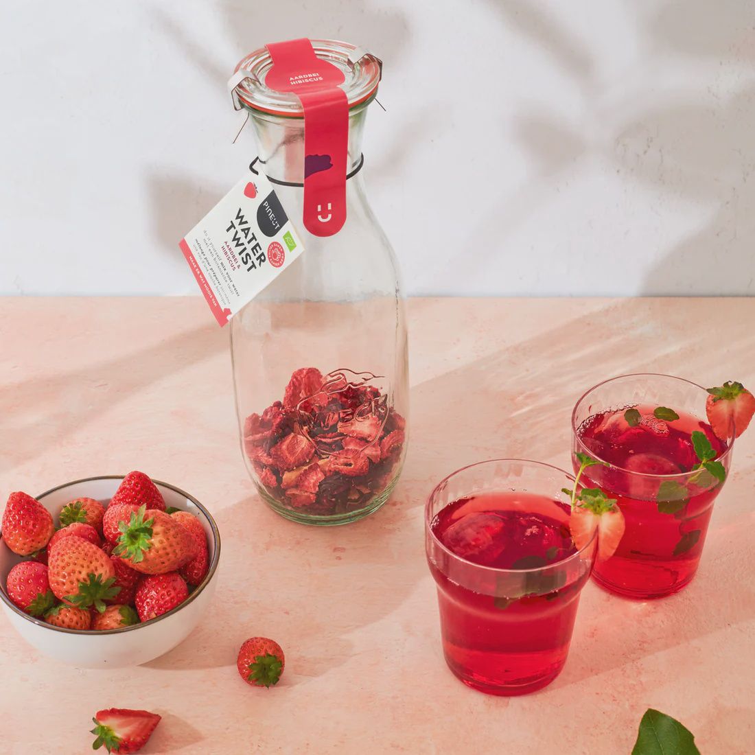 Watertwist Aardbei &amp; Hibiscus