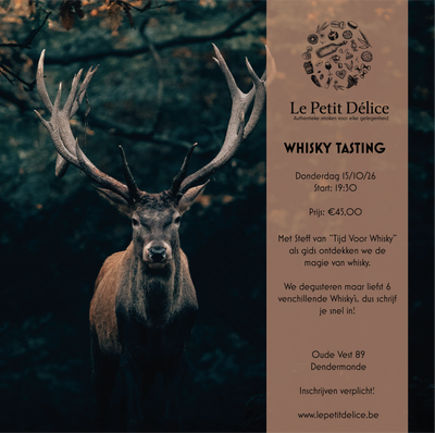Whisky Tasting - 15/10/2026