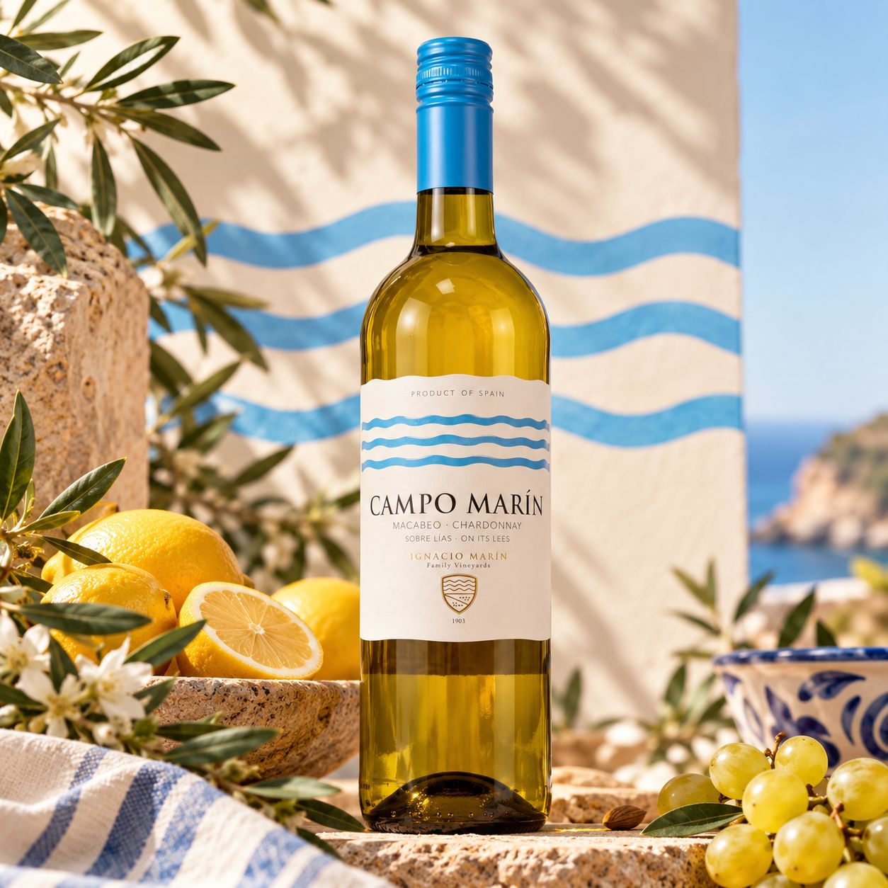 Campo Marín Chardonnay &amp; Macabeo - Spanje - 75cl