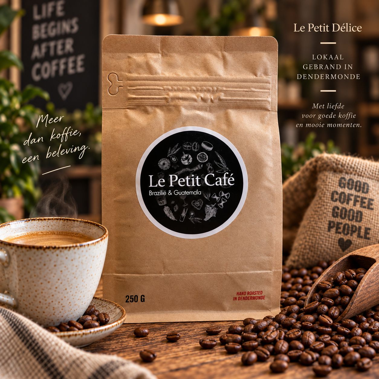Le Petit Café - Bonen - 250gr