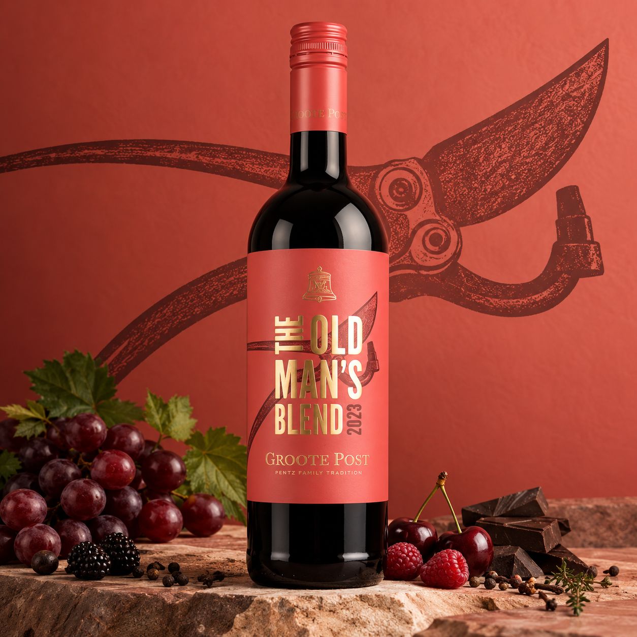 Groote Post The Old Man's Blend Rood - Zuid-Afrika - 75cl