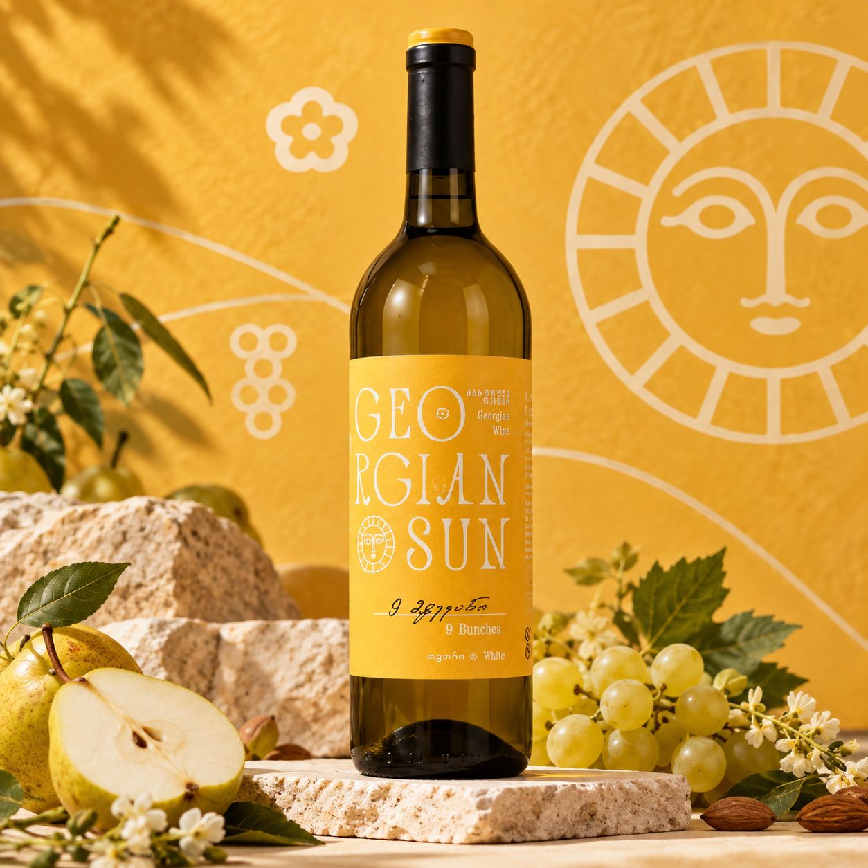 Georgian Sun 9 Bunches - Georgië - 75cl