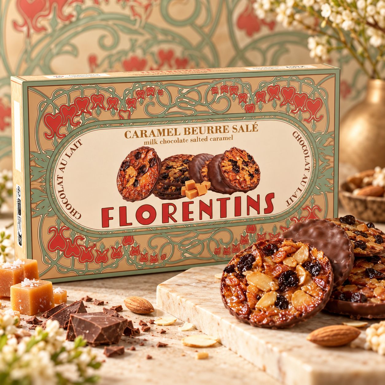 Florentins Gezouten Karamel - 100gr