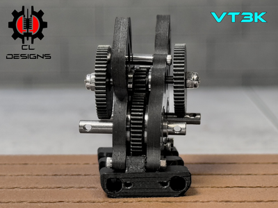 Black 1/24 Dual transmission Collab With CL Design