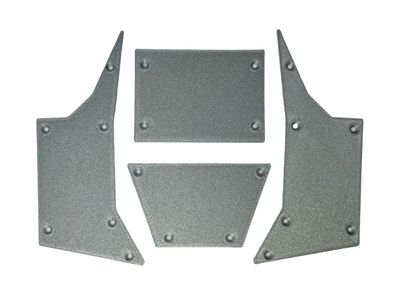 1/10 Scale MB1 Silver Panels