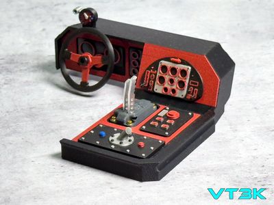 Black/Red Tipro 1/10 MB1 Interior