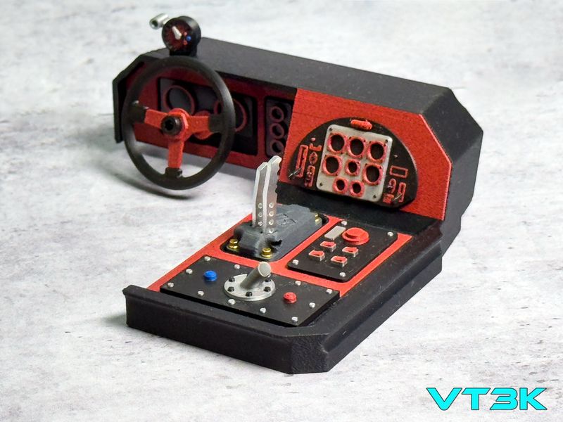 Black/Red Tipro 1/10 MB1 Interior