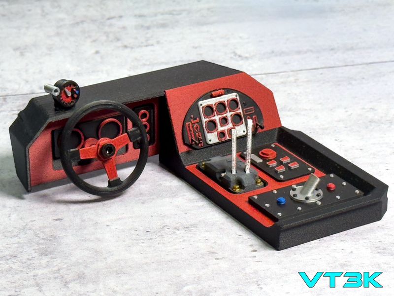 Black/Red Tipro 1/10 MB1 Interior