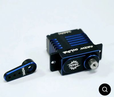 SPECIAL EDITION BLUE RS100 SERVO &amp; HORN