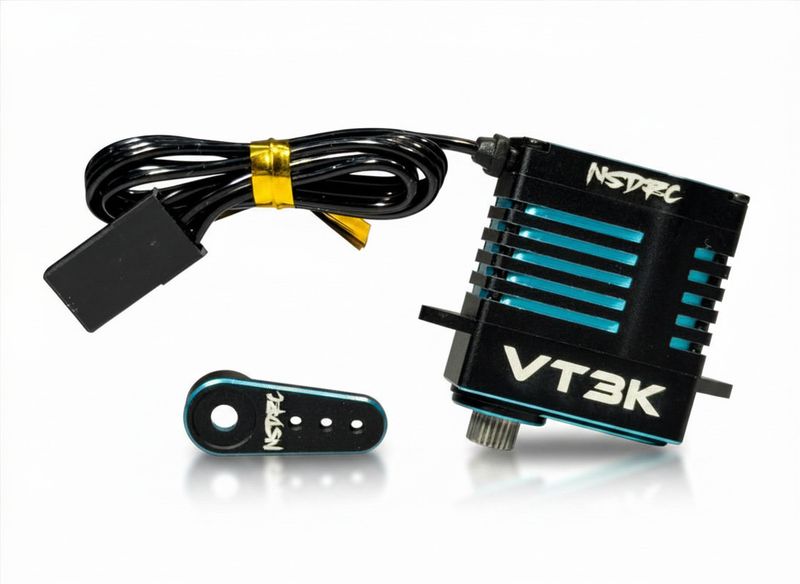 SPECIAL EDITION VT3K Teal RS100 SERVO &amp; HORN