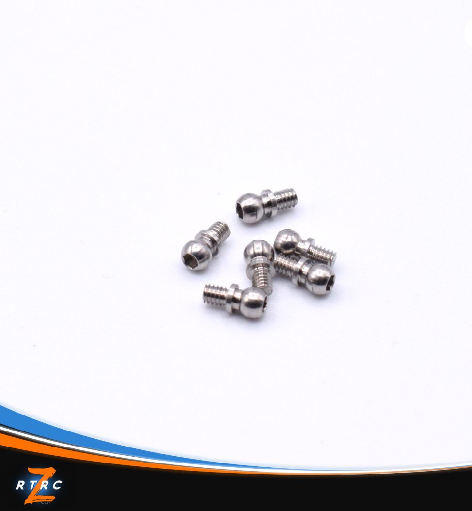 3mm Titanium ball joint set RTA V3.1 (6pcs)