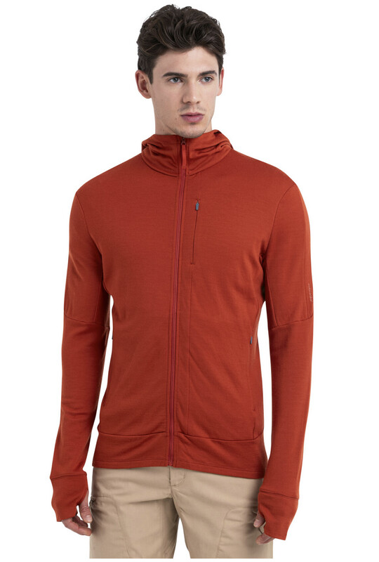 Icebreaker Men Merino 260 Quantum LS Zip Hoodie