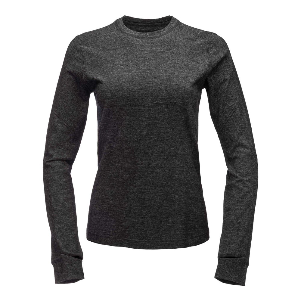 Black Diamond- W solution 150 Merino Base Crw, Size: M, Color: Black
