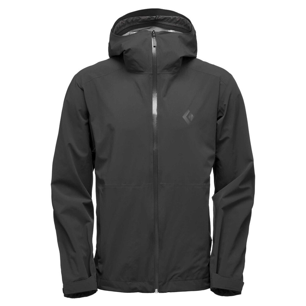 Blackdiamond M STORMLINE STRETCH RAIN SHELL, Colour: Black, Size: M