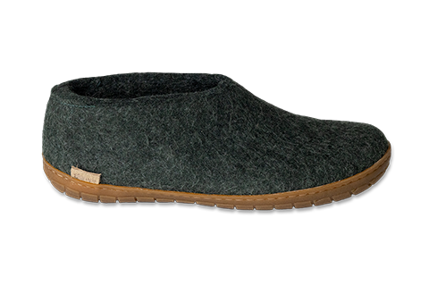 Glerups Shoe, Colour: Forest, Material: Honey Rubber, Size: 36