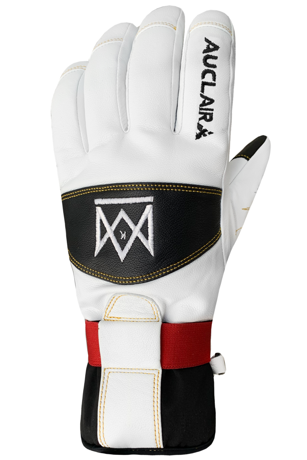 Auclair Mikael Kingsbury Pro Model Gloves, Colour: White/Black, Size: S