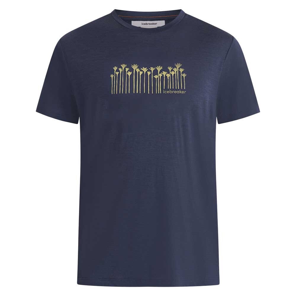 Icebreaker Men Merino 150 Tech Lite III SS Tee Palm Trail, Colour: Graphite, Size: S