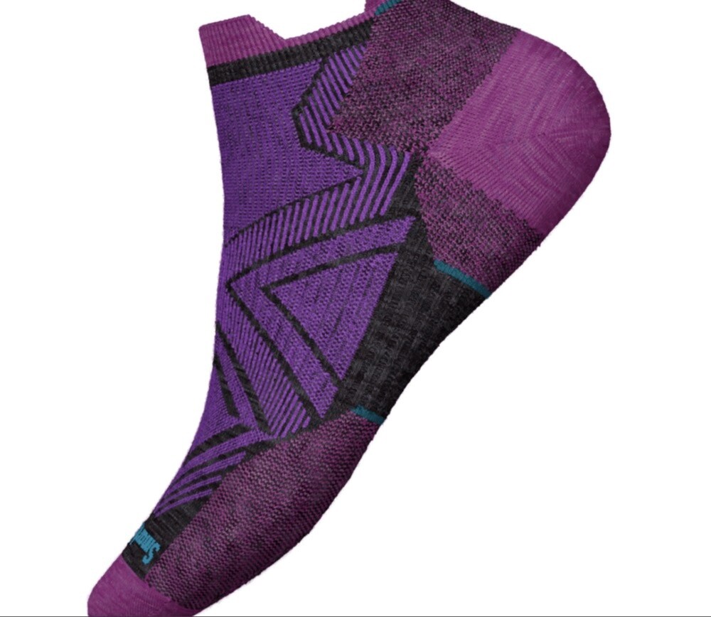 Smartwool Women&#39;s Run Zero Cushion Low Ankle Socks*, Colour: CHARCOAL, Size: M