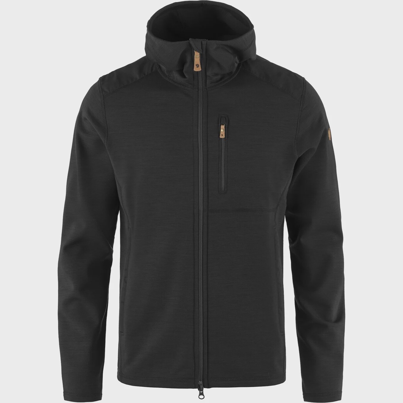 Fjallraven Keb Fleece Hoodie Men, Colour: Black, Size: M