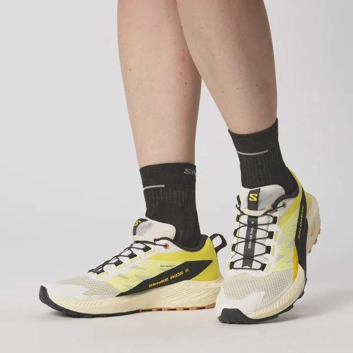 Salomon Sense Ride 5 W, Colour: Vanilla, Size: US5.5