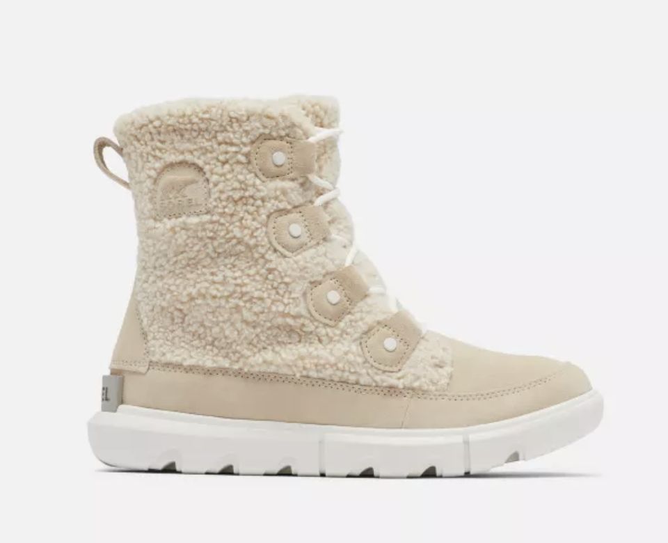 Sorel explorer next Joan cozy, Colour: Bleached ceramic, Size: 6.5