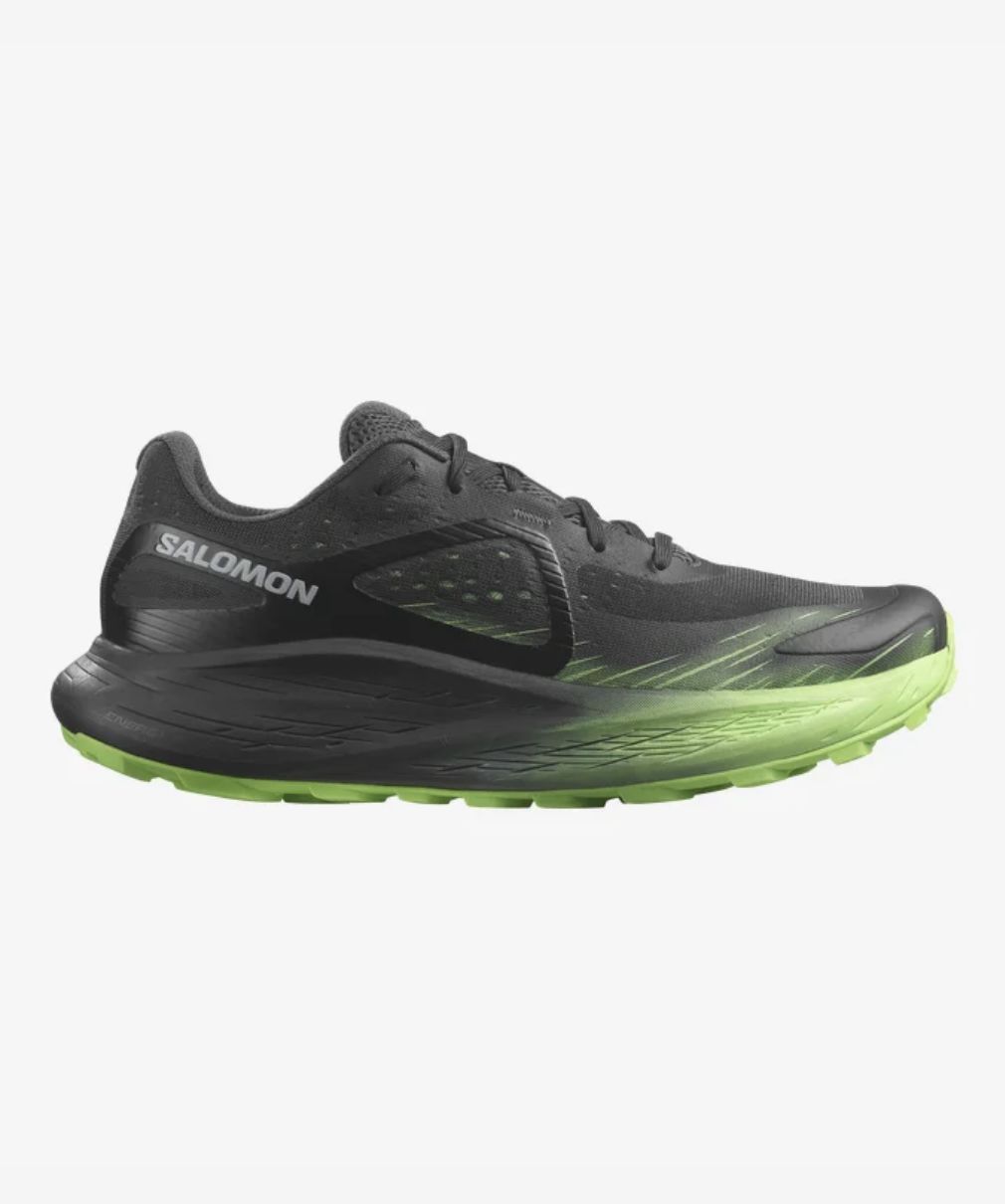 Salomon Glide Max TR, Colour: India ink/black/green gecko, Size: Us 8.5