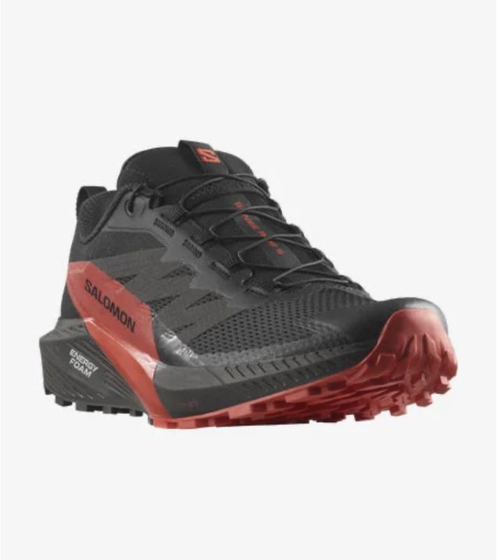 Salomon- Sense Ride 5 - M-Black/Fiery Red