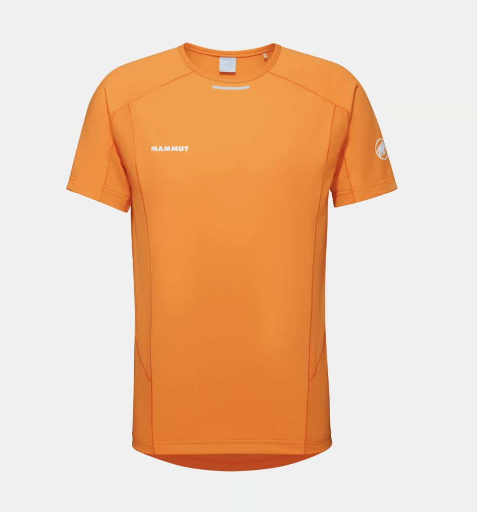 Mammut - Aenergy FL T-Shirt Men, Size: M, Colour: Tangerine-dark tangerine